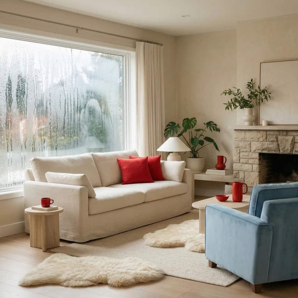 Condensación en vivienda de Tres Cantos